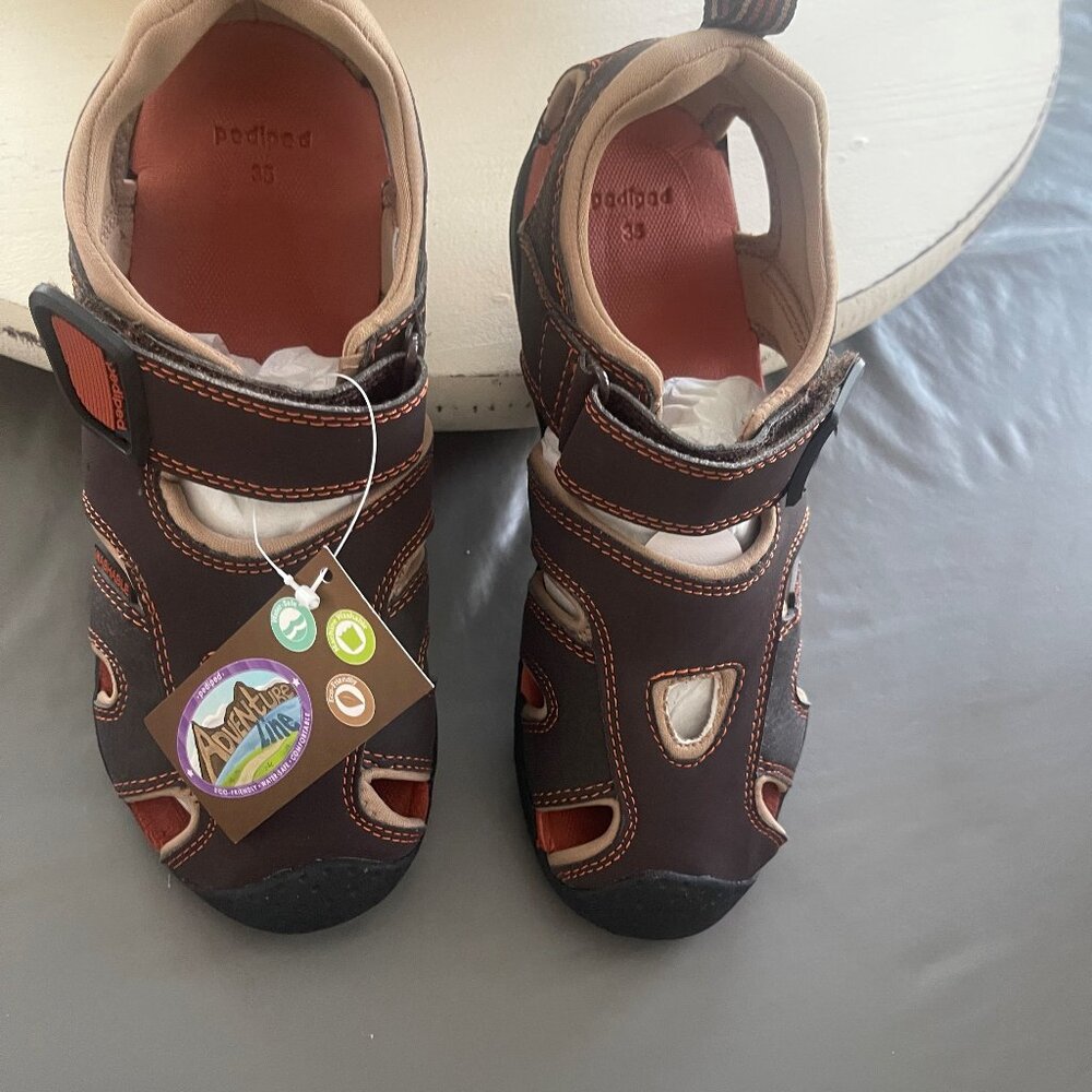 pediped shoreline machine washable water safe shoes for boy